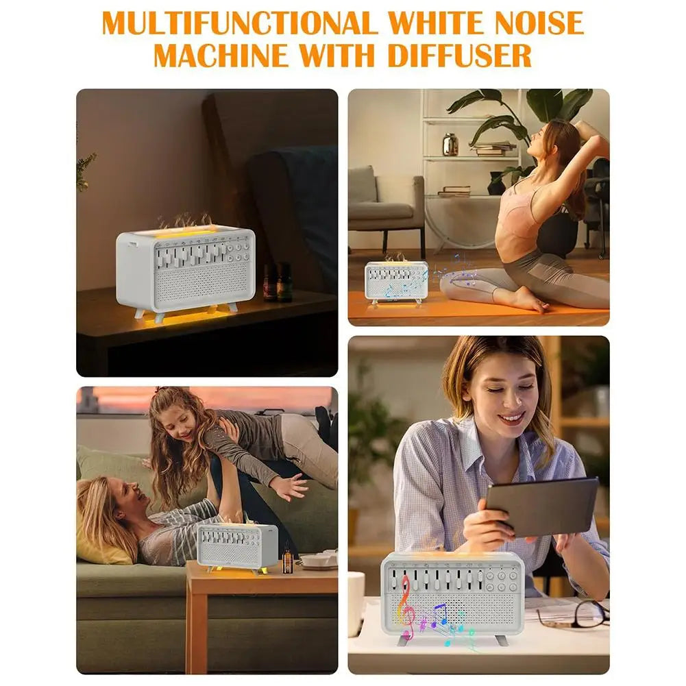 Black Friday Sale ! White Noise 3 In 1 Bluetooth-compatible Speaker Sleep Aid