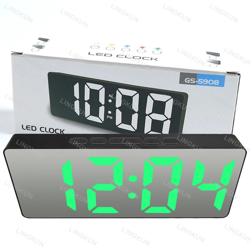 Electronic Led Alarm Clock