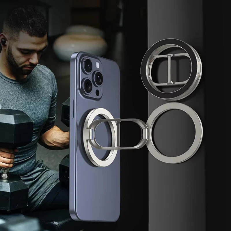 Double Sided Magnetic Phone Ring Holder