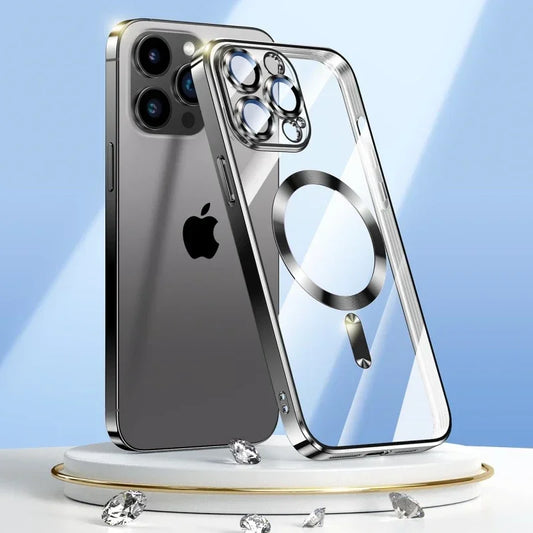 iPhone Plating Soft Clear Case