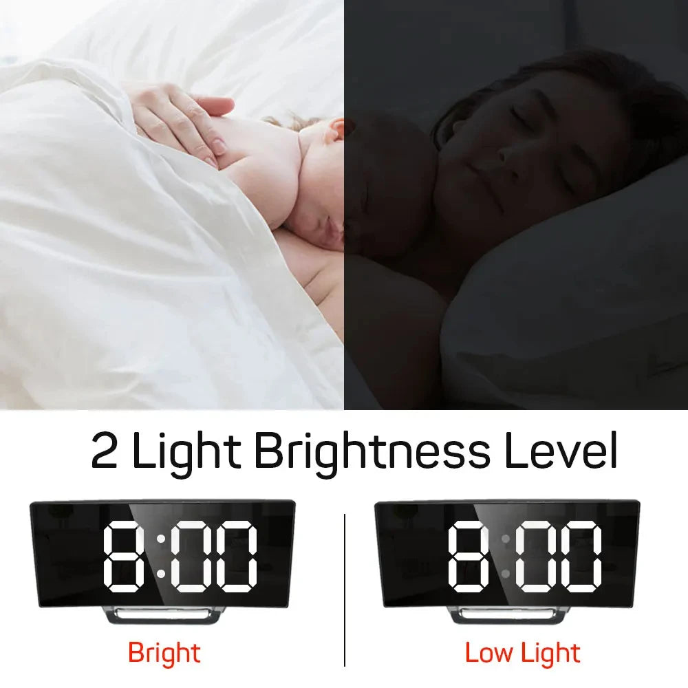 Electronic Led Alarm Clock
