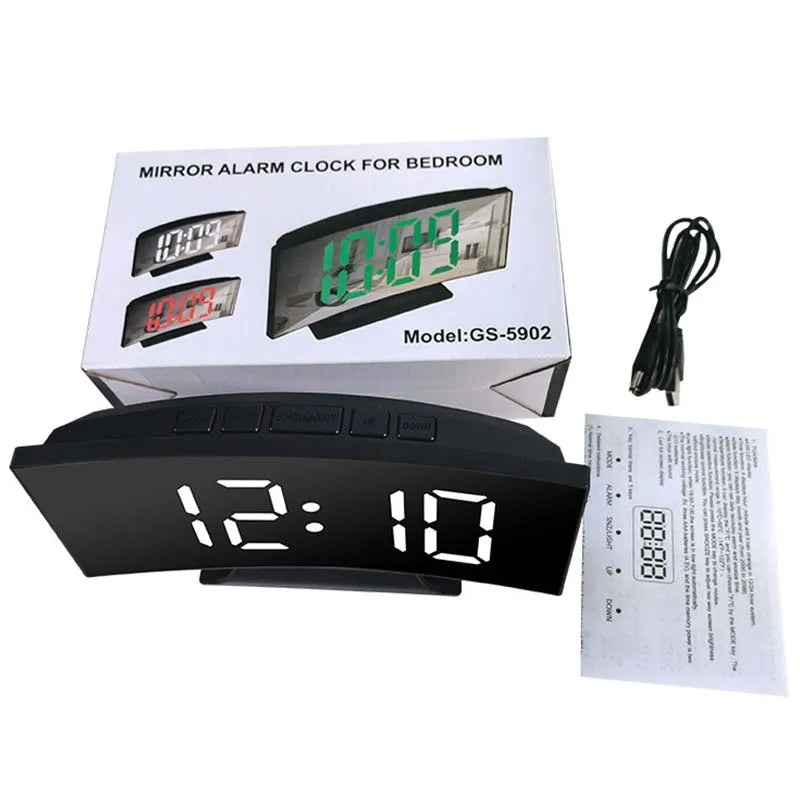 Electronic Led Alarm Clock