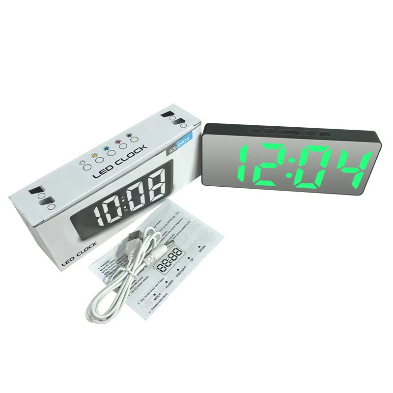Electronic Led Alarm Clock
