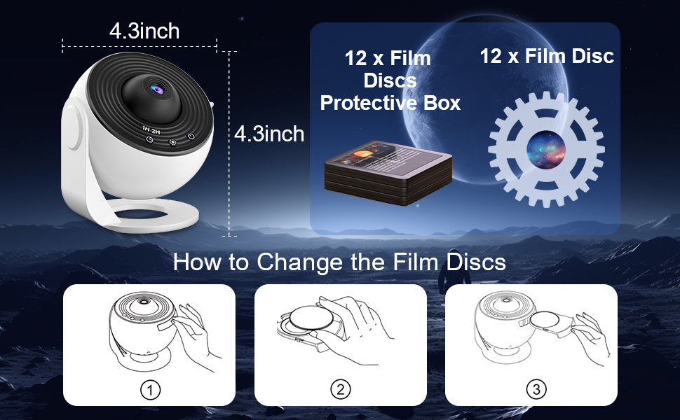 Black Friday Sale ! Starry Sky Led Projector