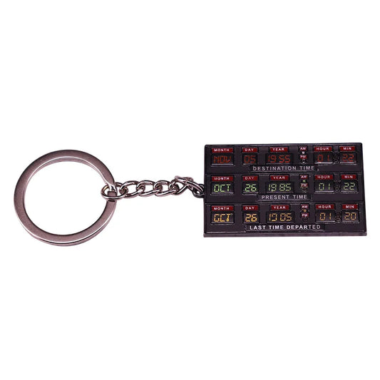 Black Friday Sale! Back To The Future II Time Circuit Keychain Dashboard Delorean