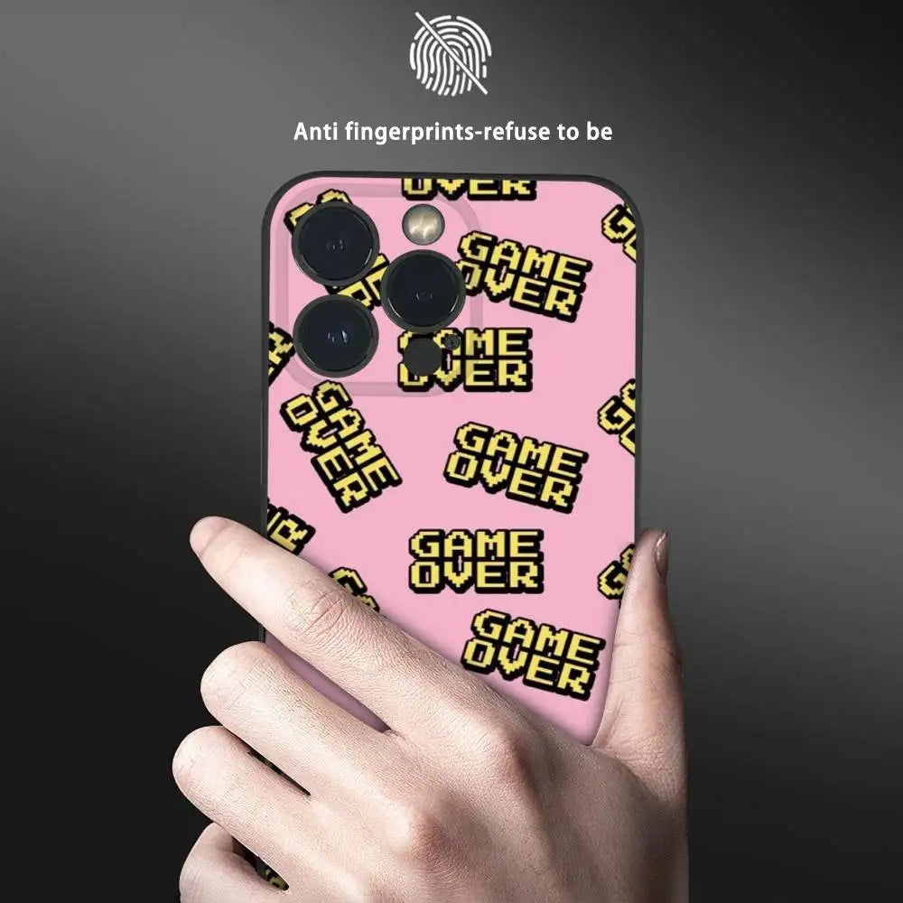 Game Over Pink Case