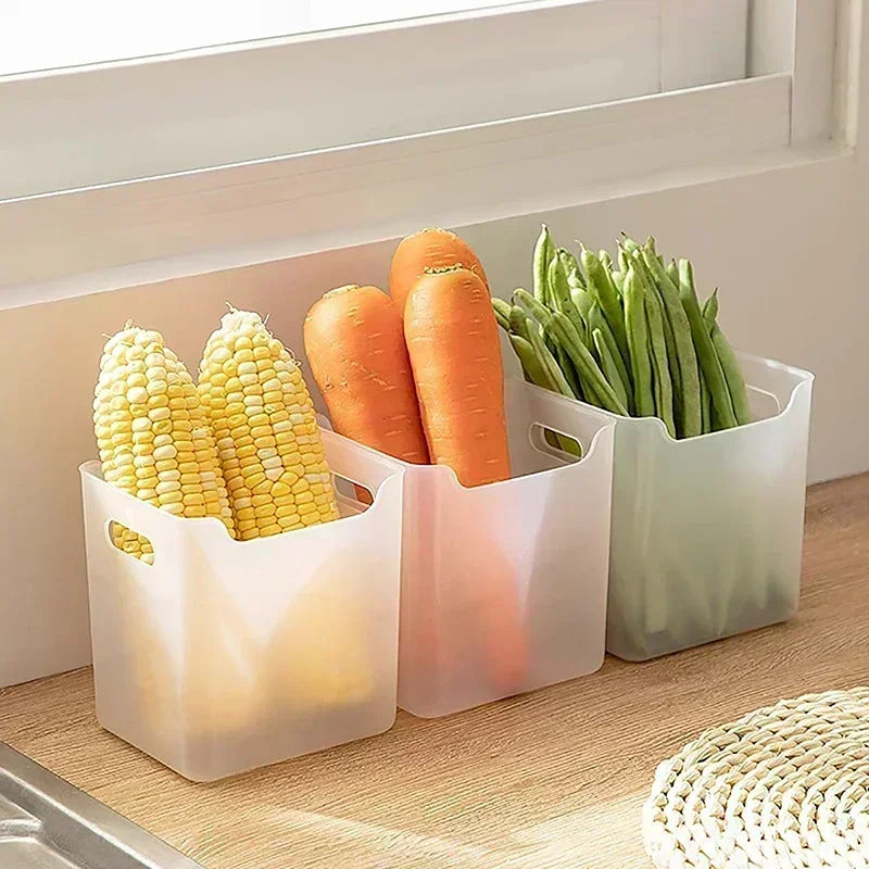 3pcs Set of Refrigerator Storage Boxes