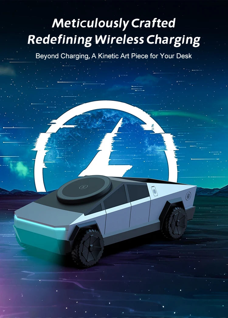 3 In 1Magnetic  Wireless Charger Car Phone Stand For Magsafe iPhone 16 15 14 13 12 Apple Watch 10~2 SE And EarPods Fast Charging