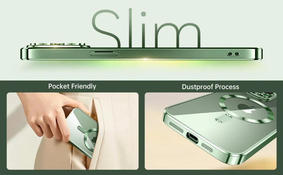 iPhone Plating Soft Clear Case