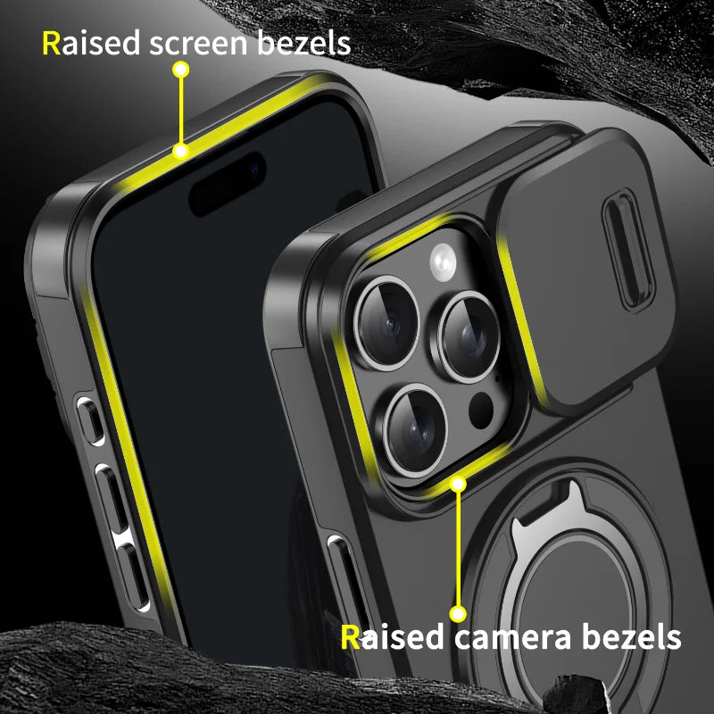 Rugged Magnetic Armor Case for iPhone