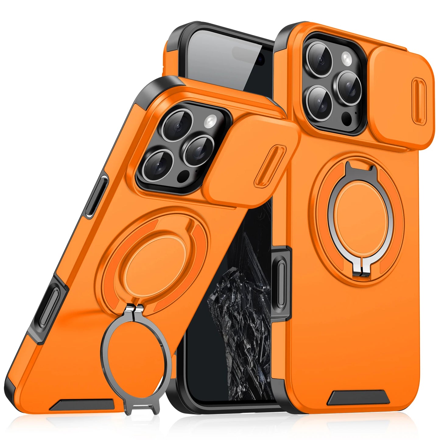 Rugged Magnetic Armor Case for iPhone