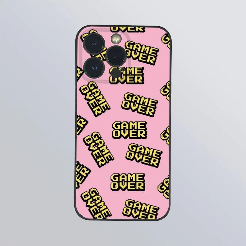 Game Over Pink Case