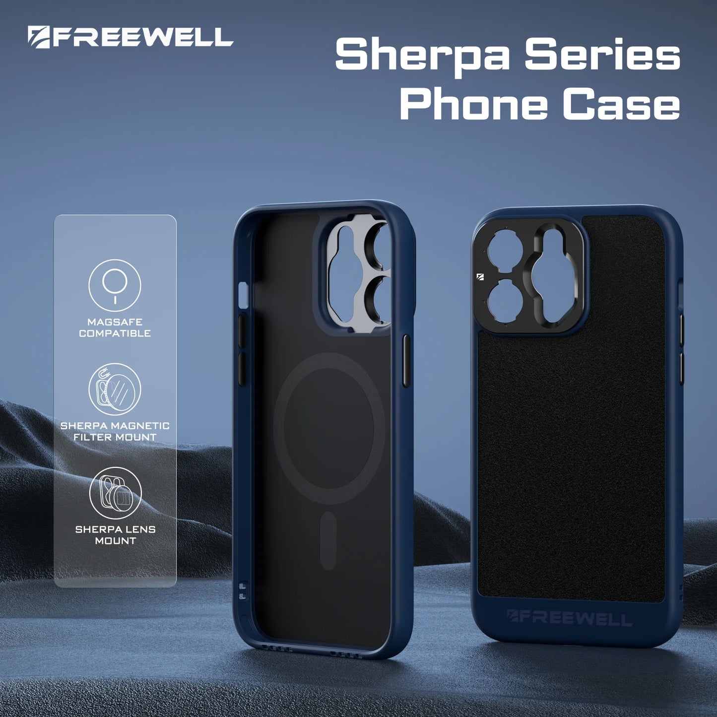 Freewell Sherpa F-Mount Phone Case for iPhone 14/15 Pro