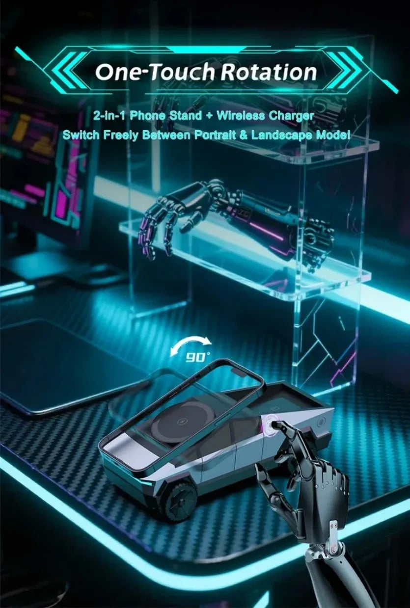 Black Friday Sale !  3-in-1 Magnetic Wireless Charging Station