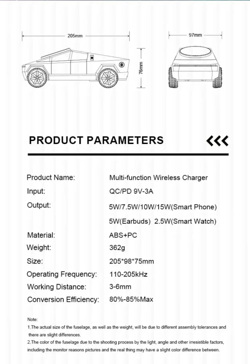 Black Friday Sale !  3-in-1 Magnetic Wireless Charging Station