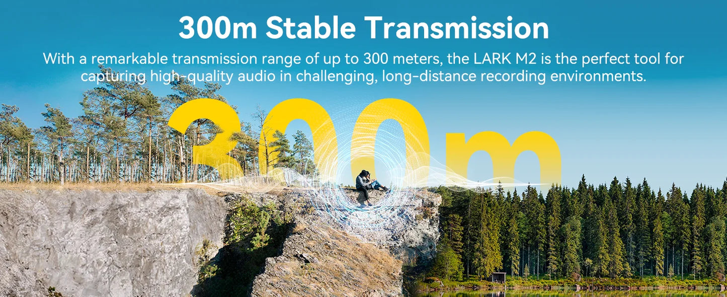 Hollyland Lark M2 Wireless Lavalier Microphone
