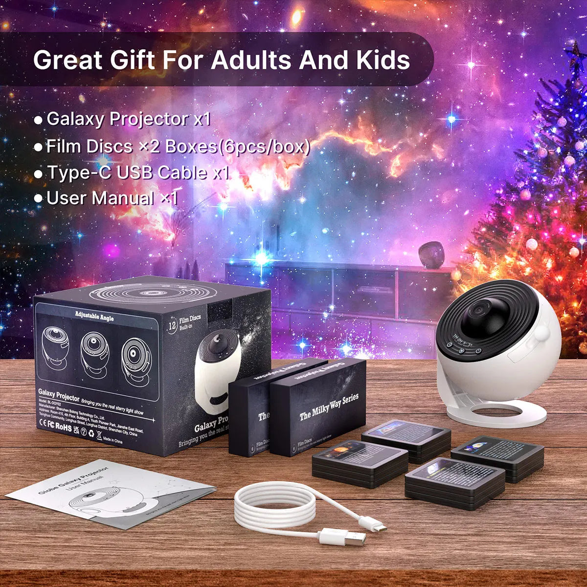 Black Friday Sale ! Starry Sky Led Projector