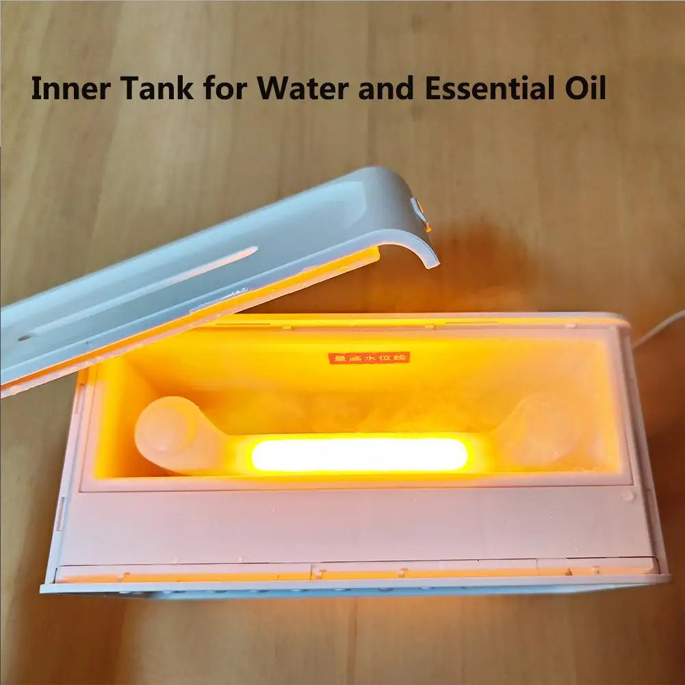 3 In 1 Bluetooth-compatible Speaker White Noise Sleep Aid Night Light Humidifier All-in-one Machine Free 8 Goup Nature Sound