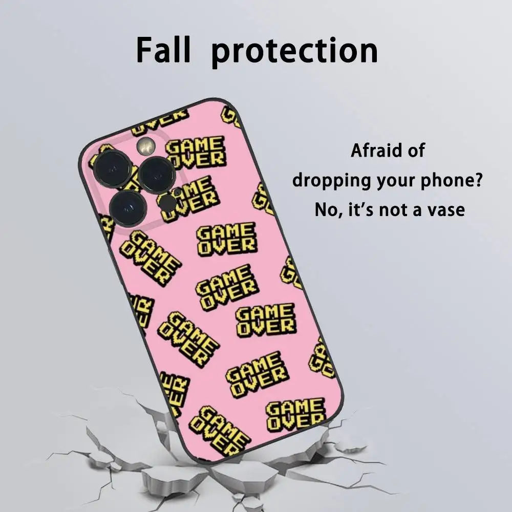Game Over Pink Case