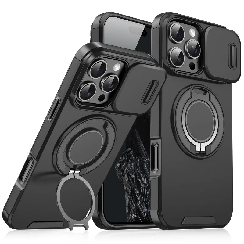 Rugged Magnetic Armor Case for iPhone