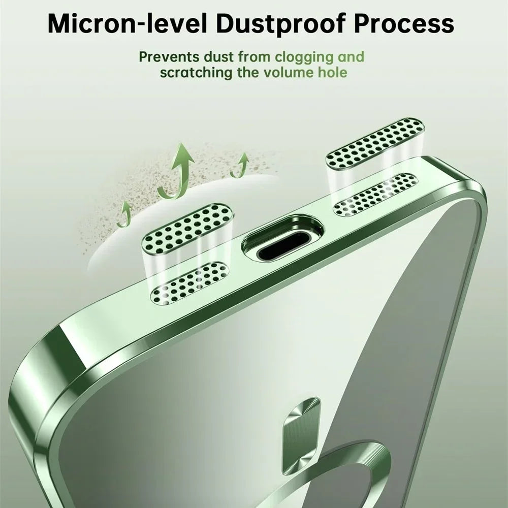 iPhone Plating Soft Clear Case