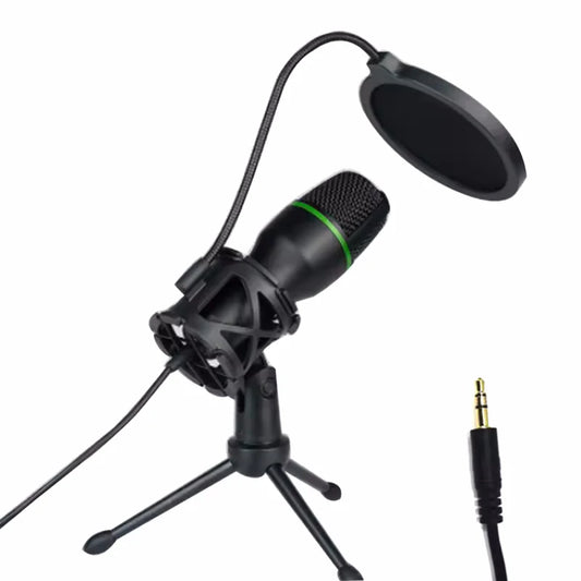 Professional USB Condenser Microphone for PC & Laptop