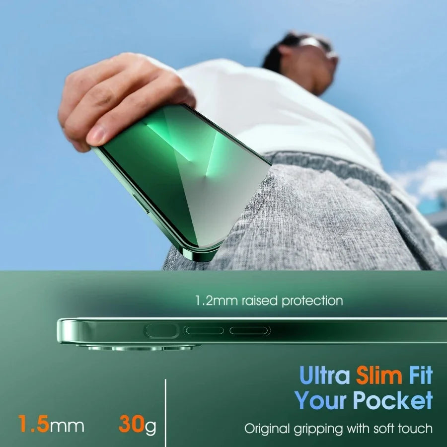 iPhone Plating Soft Clear Case