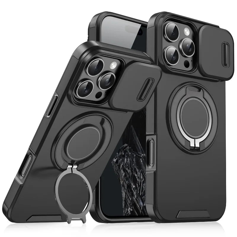 Rugged Magnetic Armor Case for iPhone