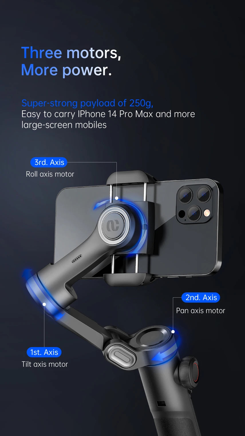 AOCHUAN 3-Axis Handheld Gimbal