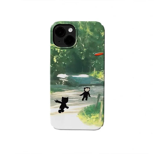 Playing Under The Tree Phone Case for IPHONE