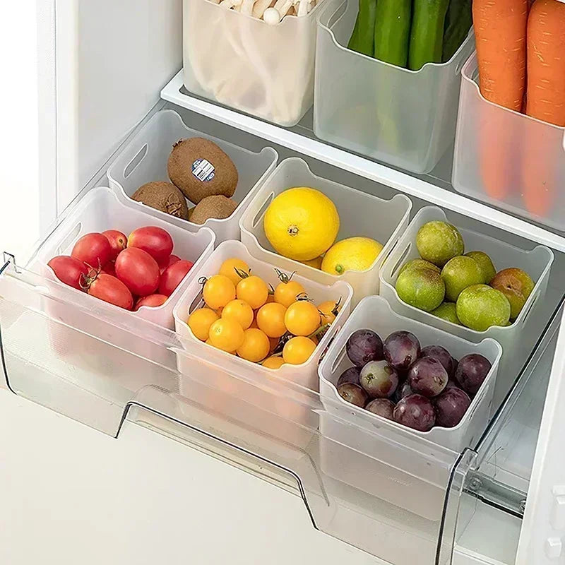 3pcs Set of Refrigerator Storage Boxes