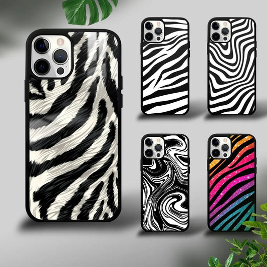 Zebra Stripes Phone Cases For iPhone