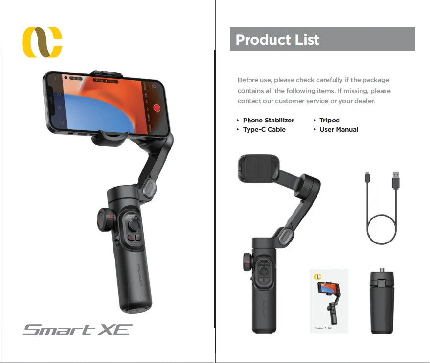 AOCHUAN 3-Axis Handheld Gimbal