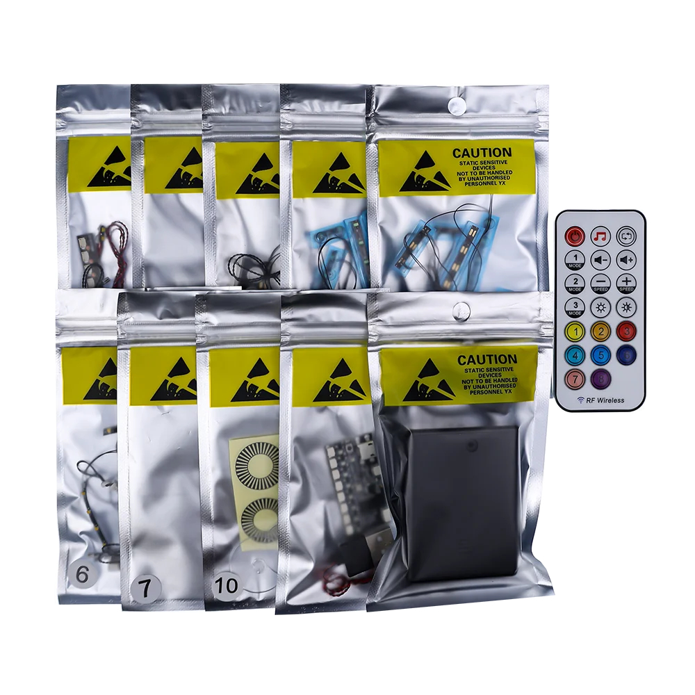 Black Friday Sale ! Back to the Future Time Machine Model With Sound and Led Light Kit for Delorean  10300