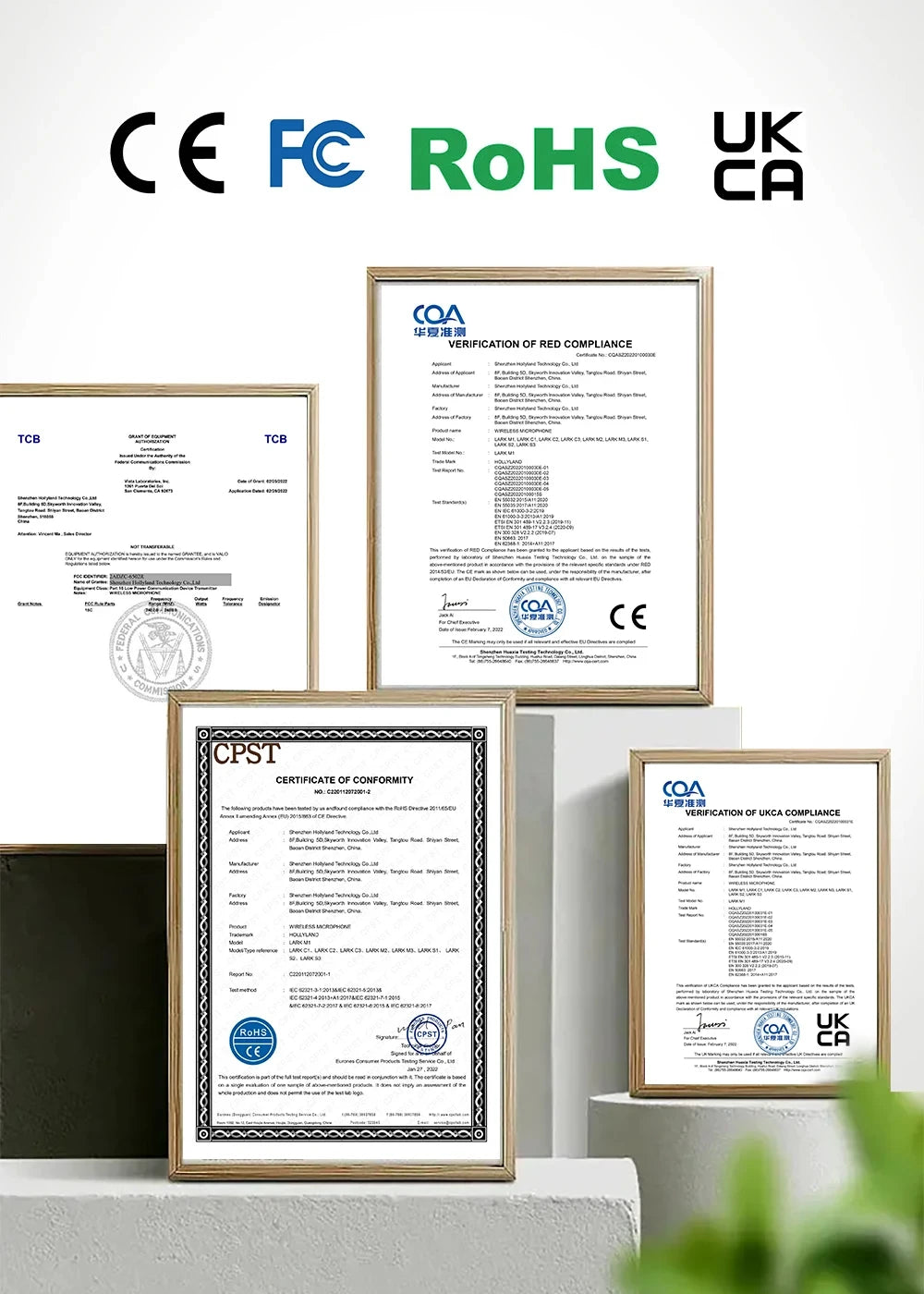 Hollyland Lark M2 Wireless Lavalier Microphone