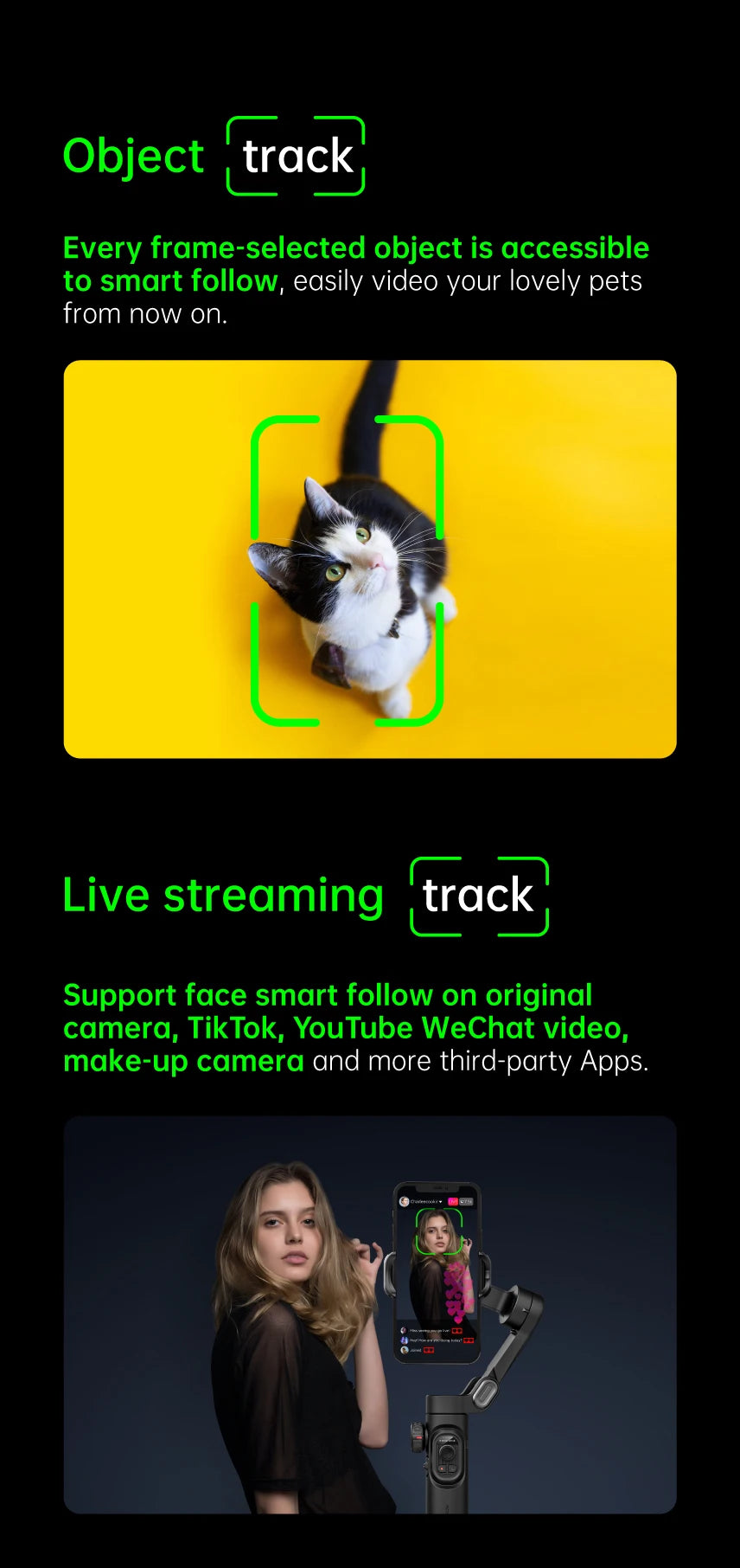 AOCHUAN 3-Axis Handheld Gimbal