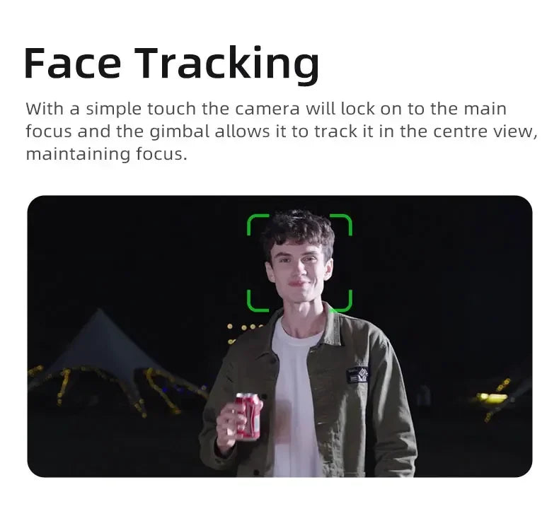 M5 Vlog Action Camera/ 5K Anti-shake /180° Rotation Lens / Face Tracking