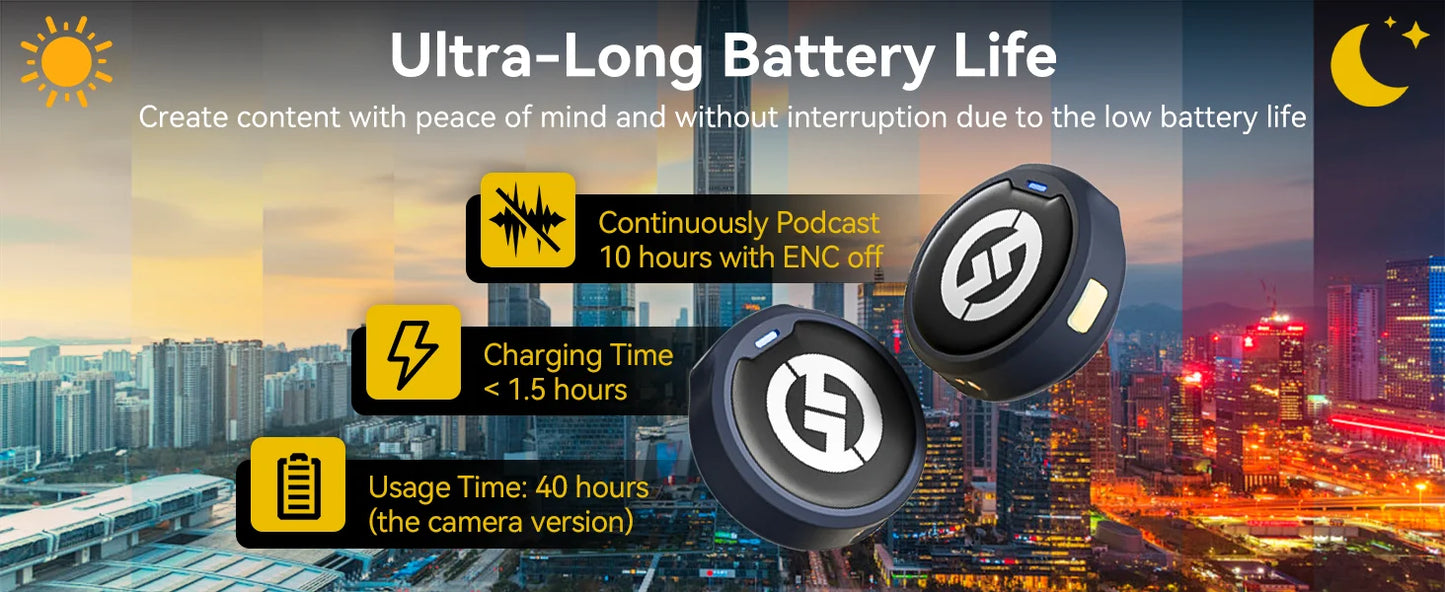 Hollyland Lark M2 Wireless Lavalier Microphone