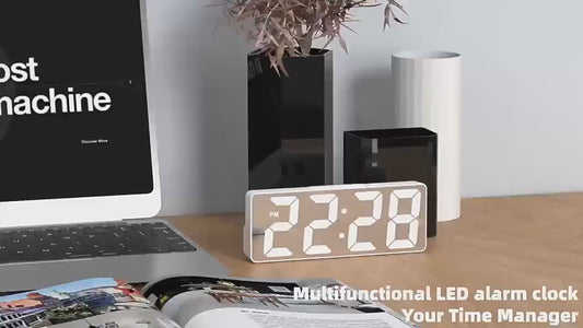 Digital LED Alarm Clock